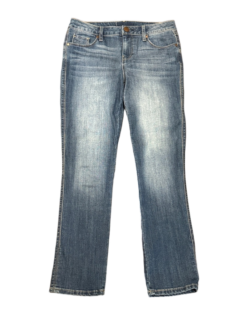 1822 Denim Straight-Leg Blue Women's Jeans Size 2/26